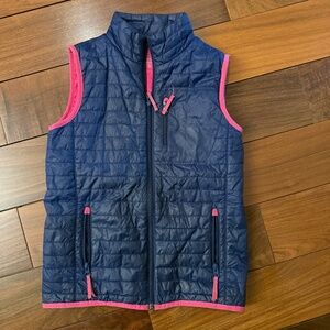 Vineyard Vines Blue Girls Vest —Size M